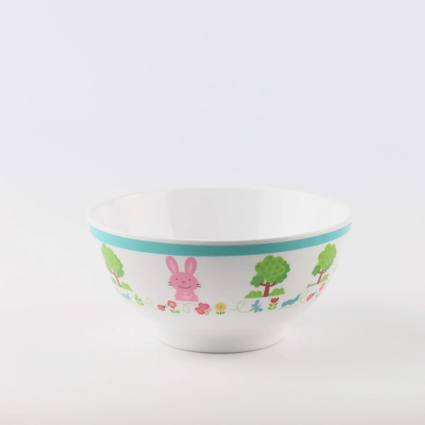 Bowl 5'' Rabbit & Turtle | B166-5