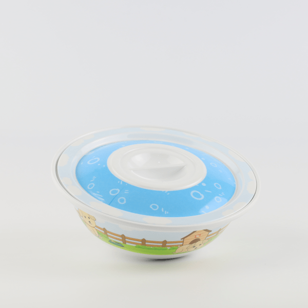 Bowl with lid 6