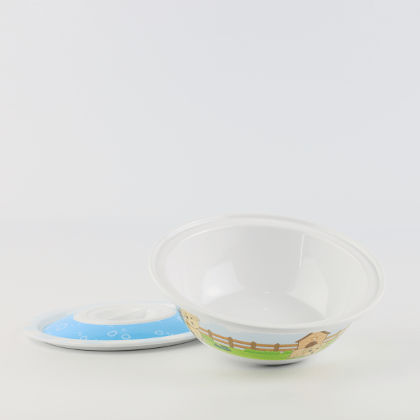 Bowl with lid 6