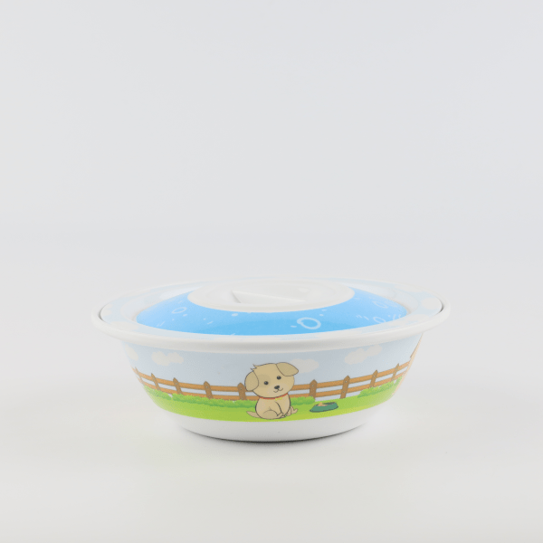 Bowl with lid 6