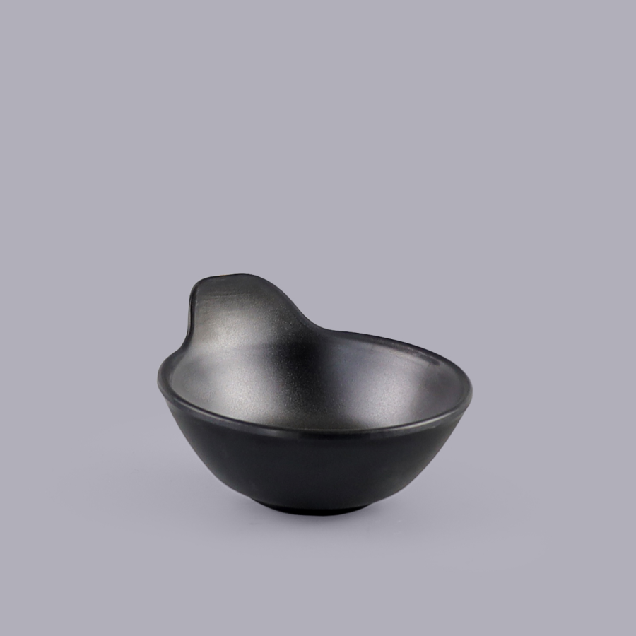 Matte bowl w/handle 5