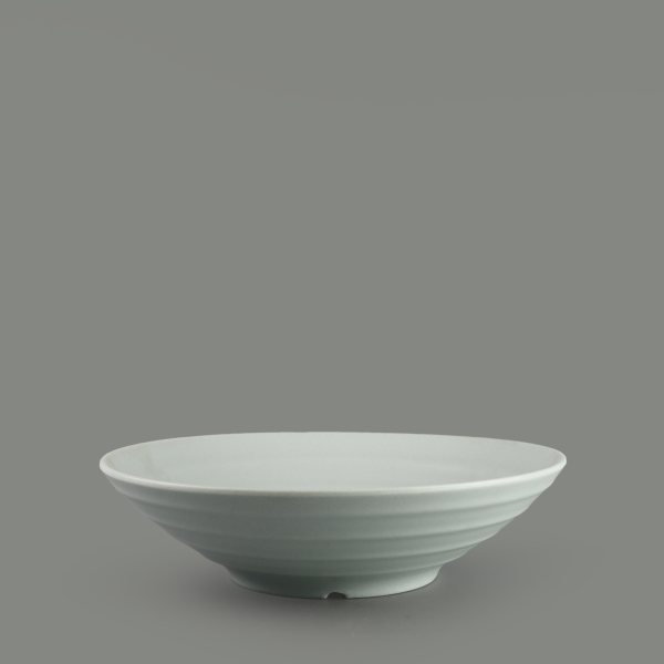 Matte round plate 11