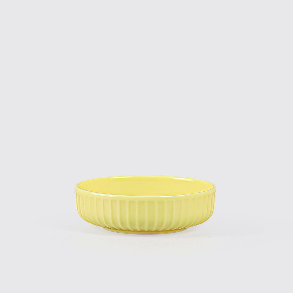 Sauce Bowl With Striped Texture 3.5