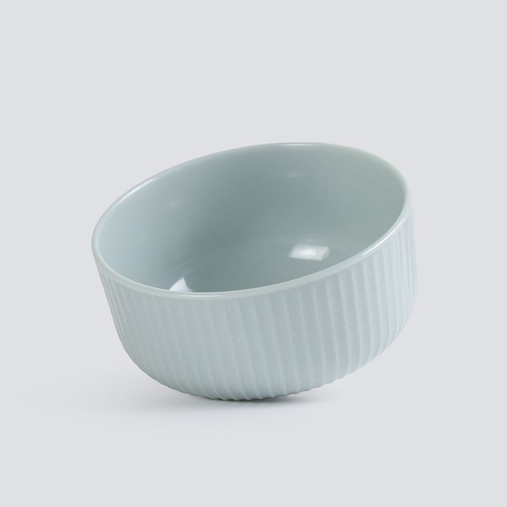 Round Bowl With Striped Texture 8'' | BV410-8