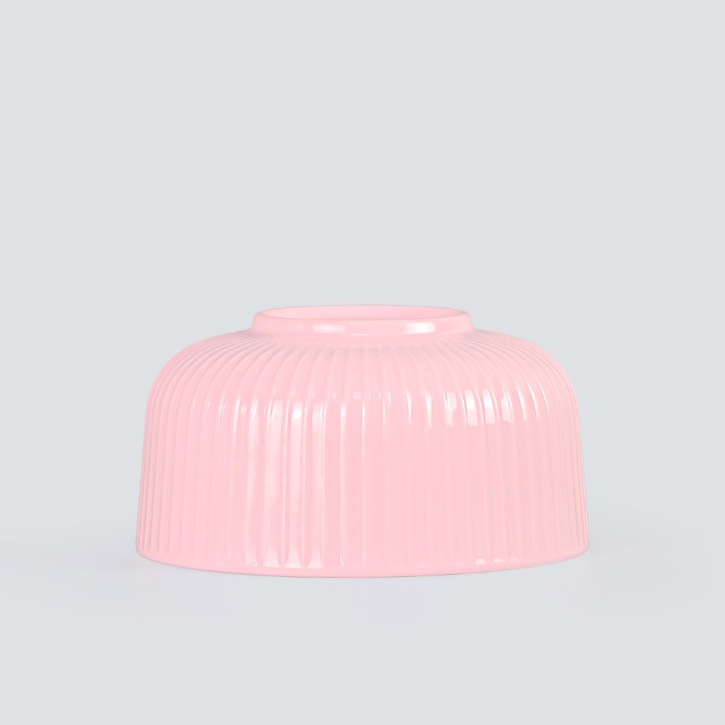 Rice Bowl With Striped Texture 4.5