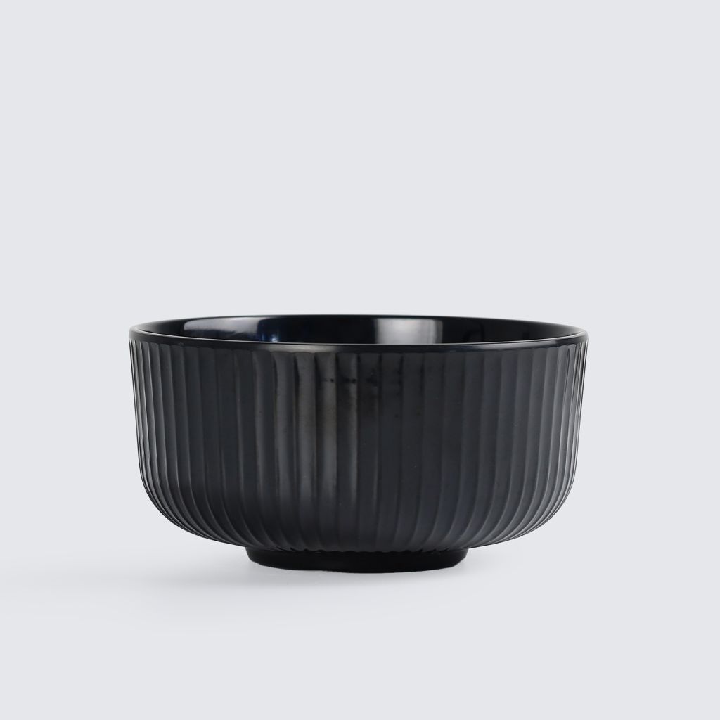 Rice Bowl With Striped Texture 4.5