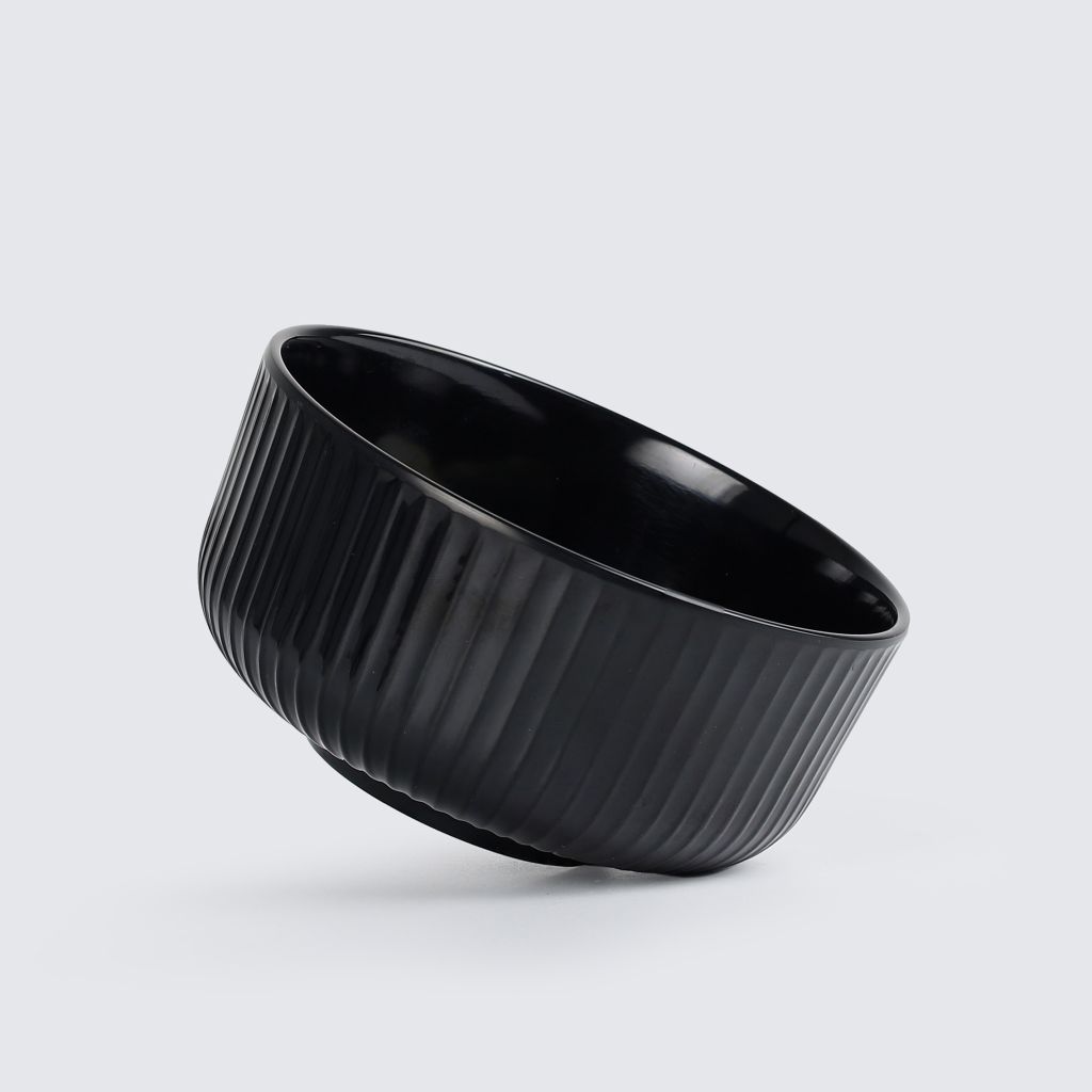 Rice Bowl With Striped Texture 4.5