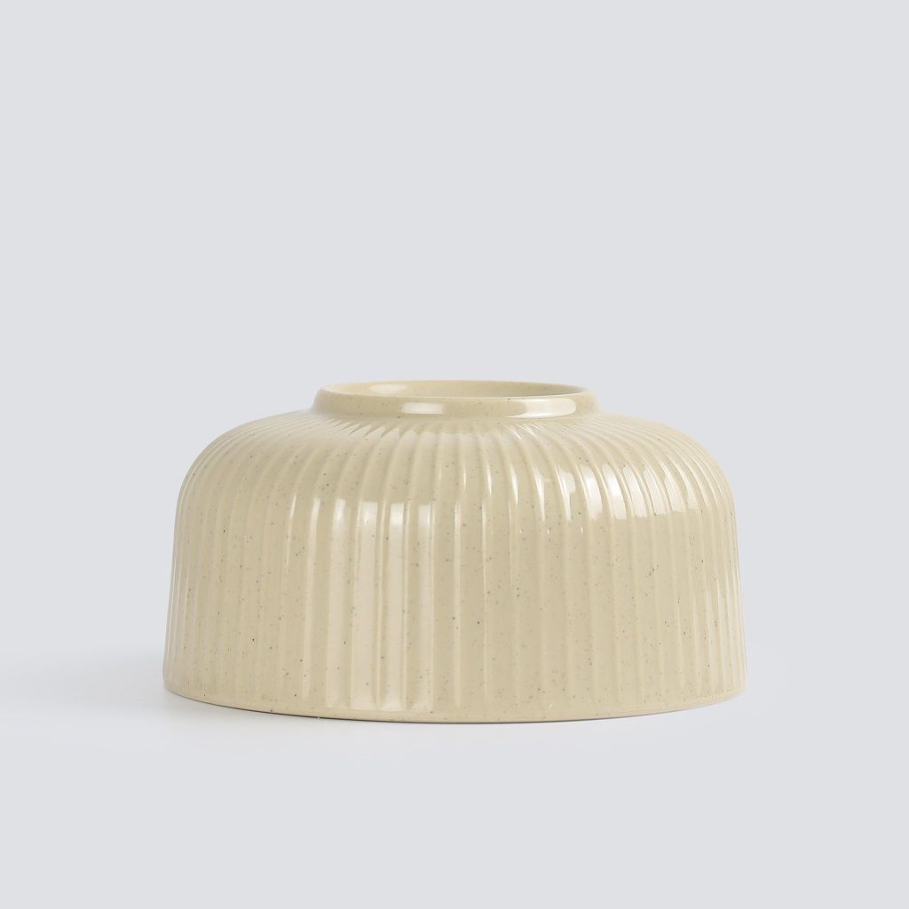 Round Bowl With Striped Texture 6'' | BV407-6
