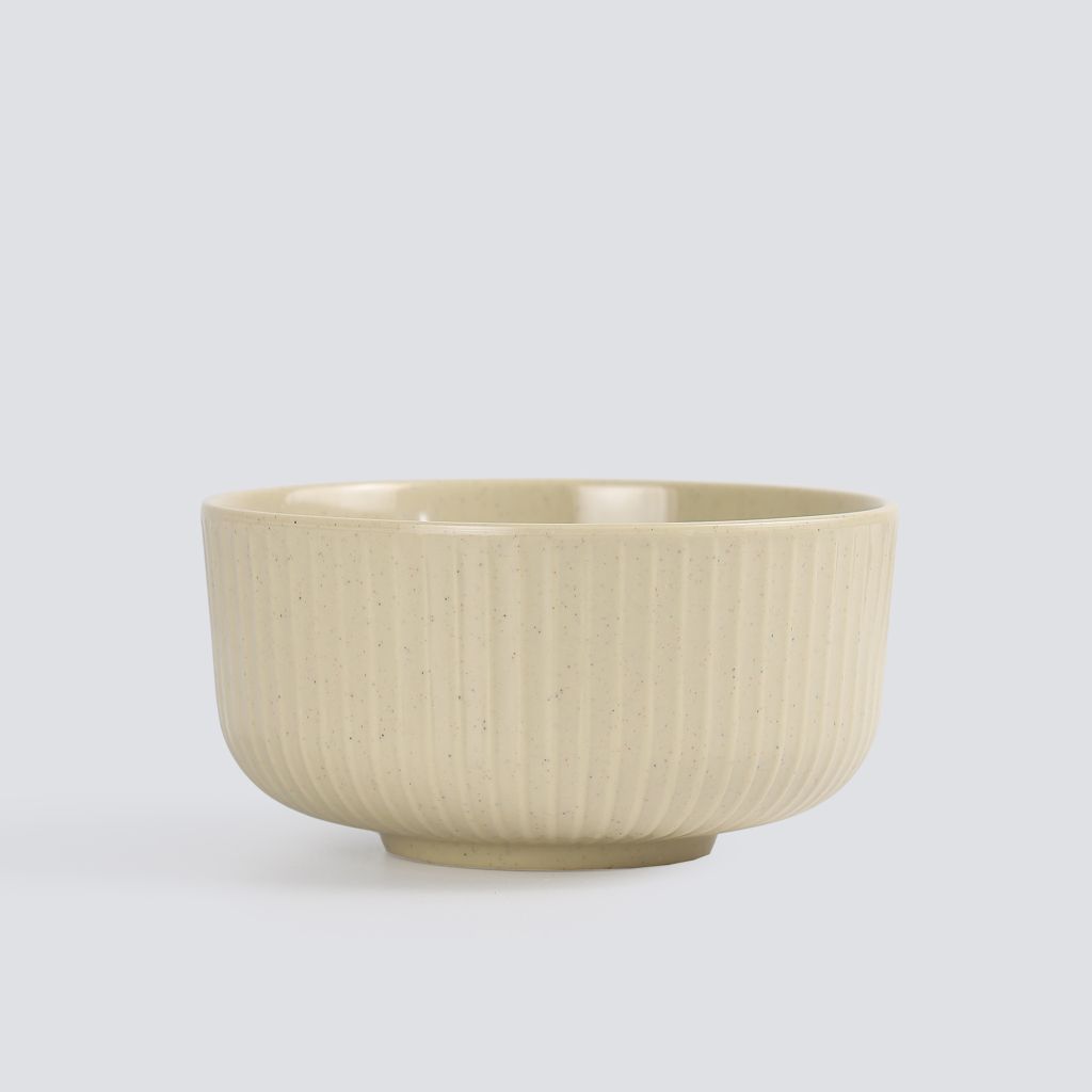 Round Bowl With Striped Texture 8'' | BV410-8