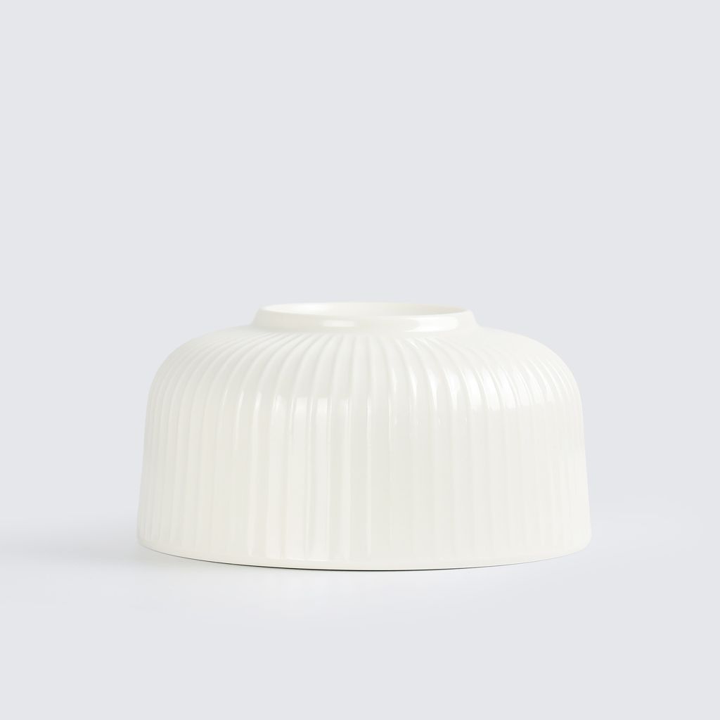 Round Bowl With Striped Texture 8'' | BV410-8