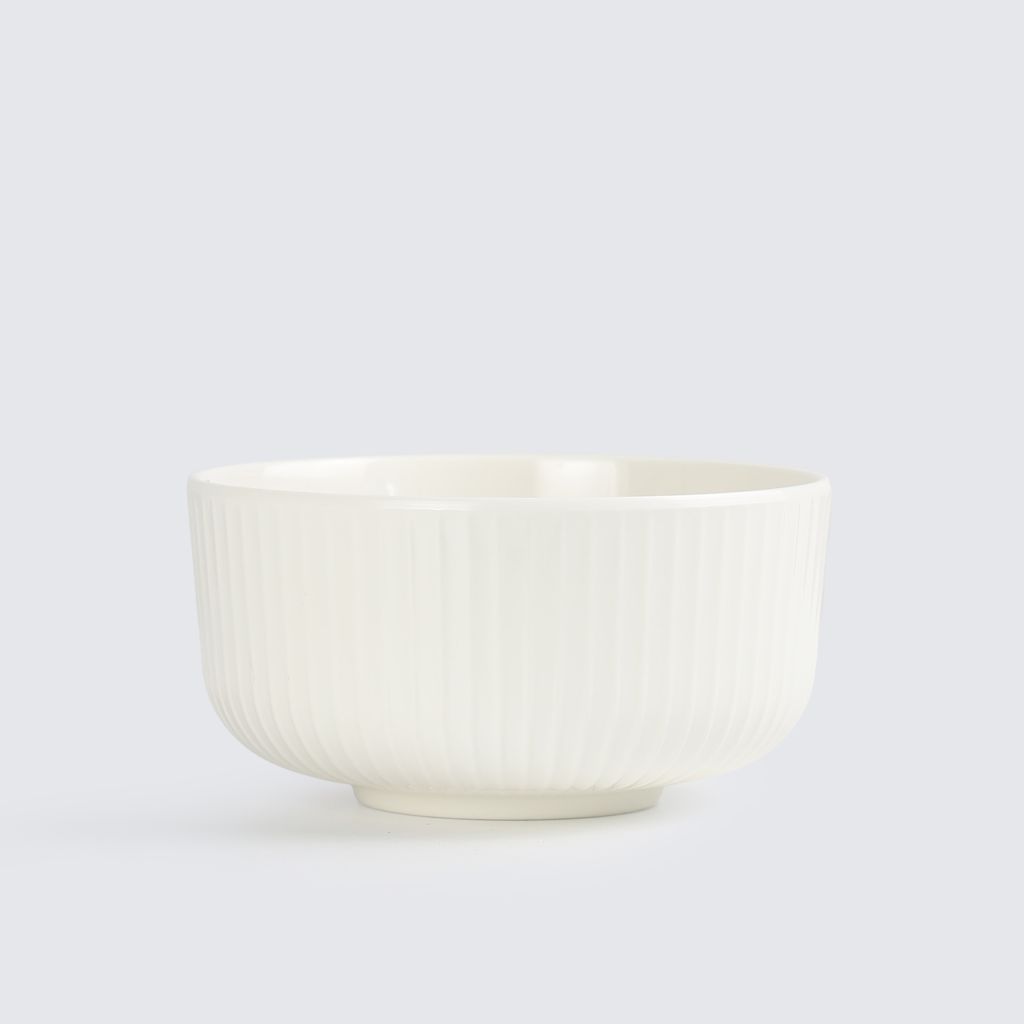 Round Bowl With Striped Texture 8'' | BV410-8