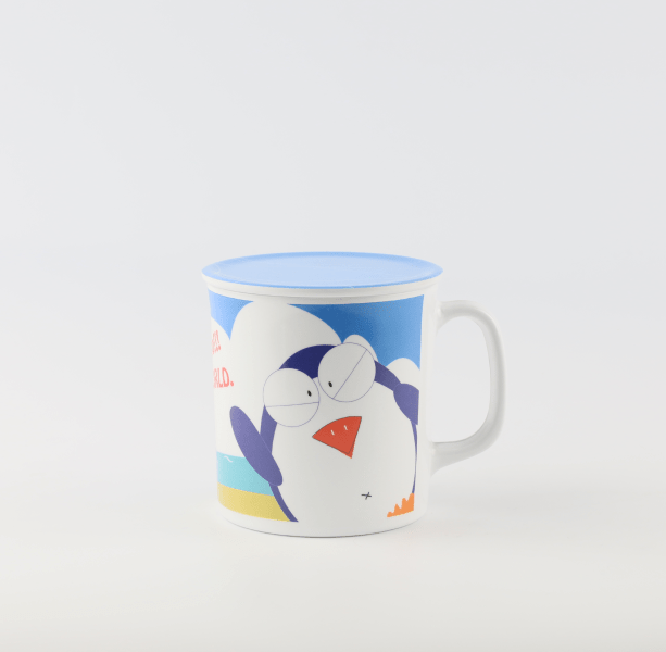 Mug with lid 3.5