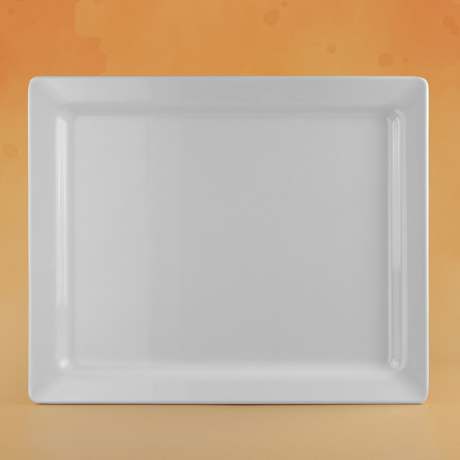 Dĩa gastronorm dày cạnh hình chữ nhật 12.75