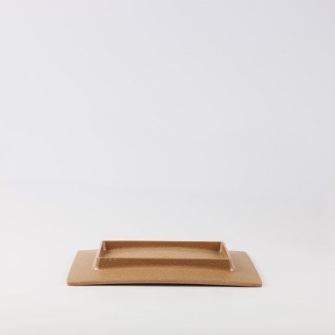 Sandy rectangular plate 10