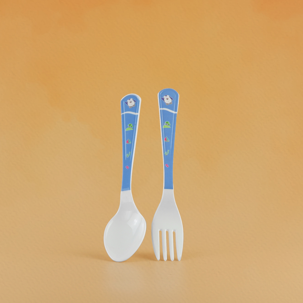 Spoon & Fork SET Penguin Let's go | SP358 - F358