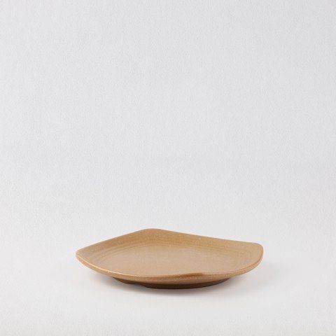 Matte square rounded edge plate 7.5