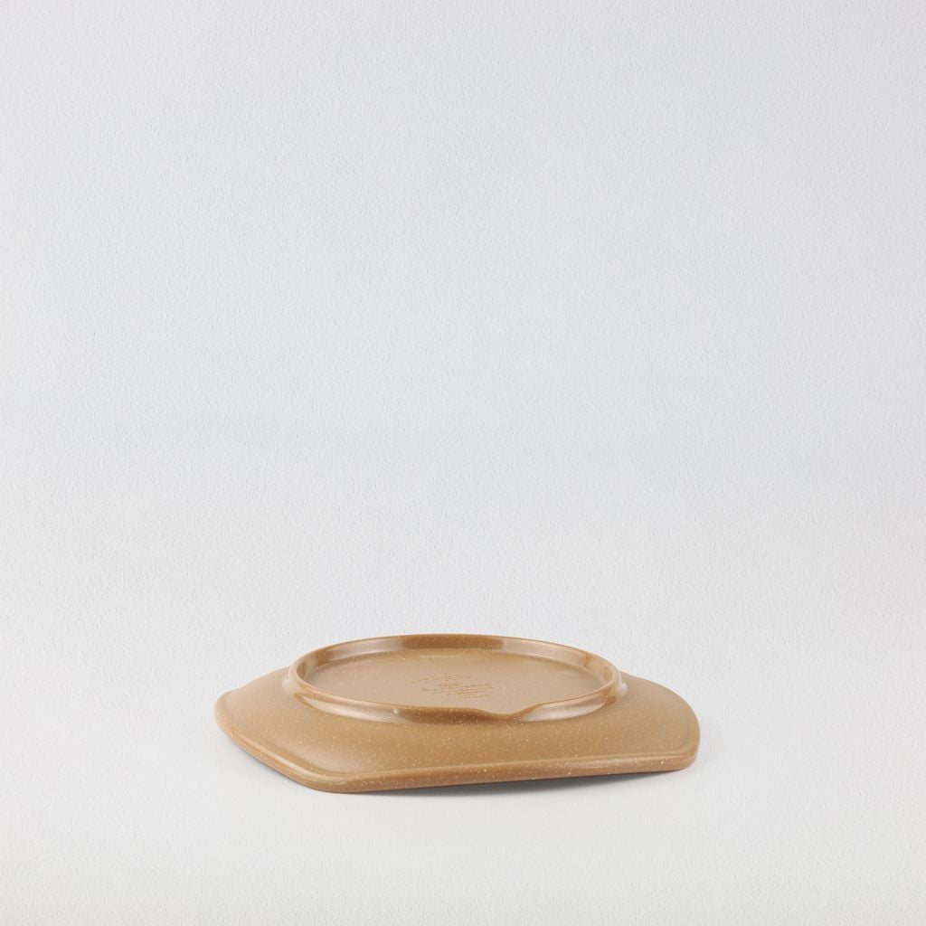 Dĩa Vuông Cạnh Tròn Nhám 7.5