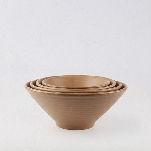 Matte round bowl 8
