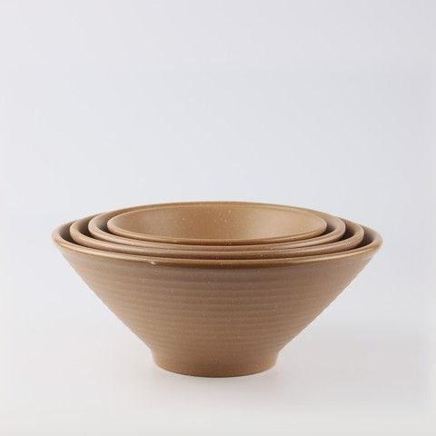 Matte round bowl 6
