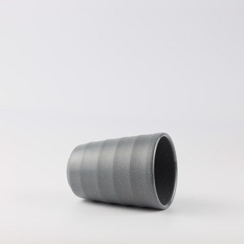 Matte wavy high tumbler 3.25