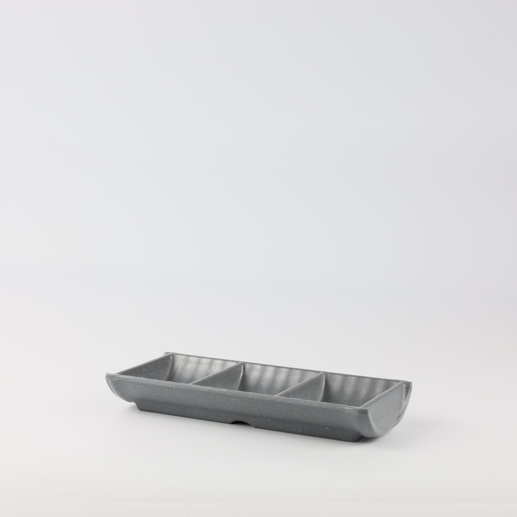 Dĩa Tương Nhám 3 Ngăn 7.5