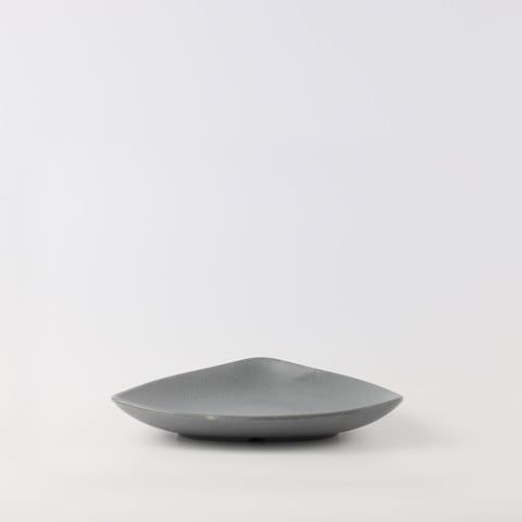 Matte triangle plate 8