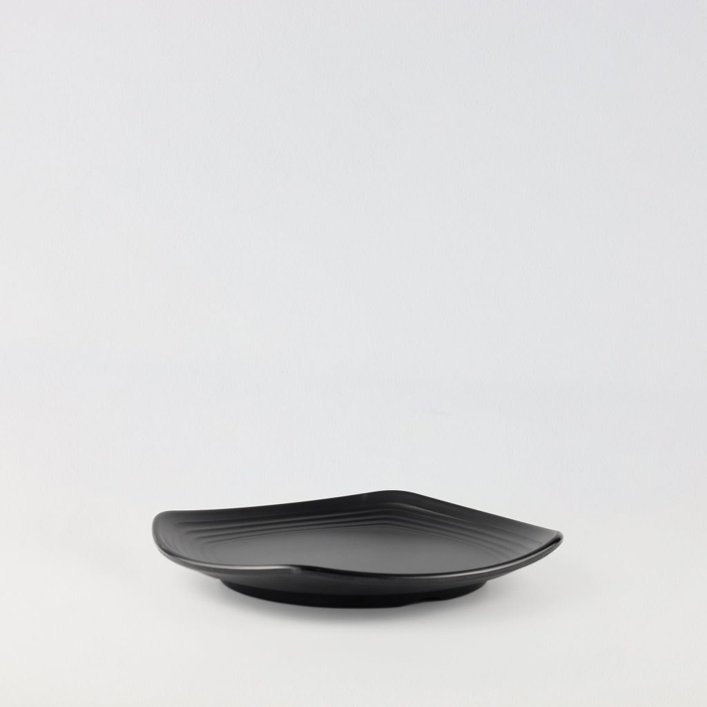 Dĩa Vuông Cạnh Tròn Nhám 6.5