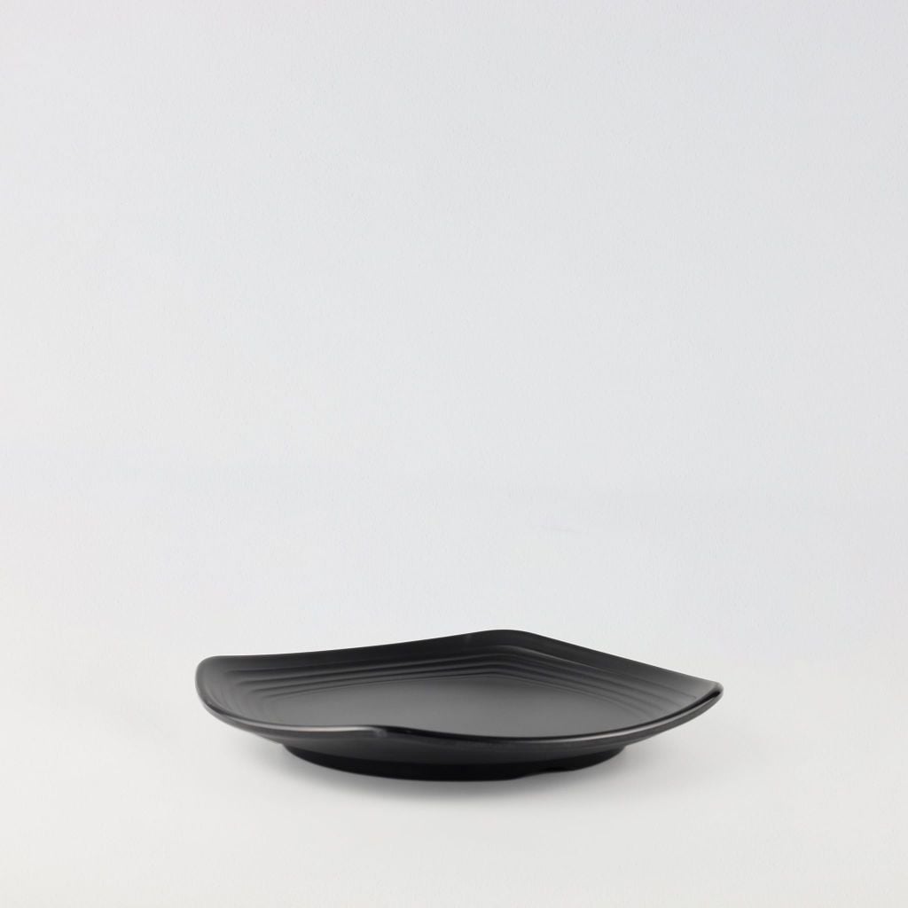 Dĩa Vuông Cạnh Tròn Nhám 9.5