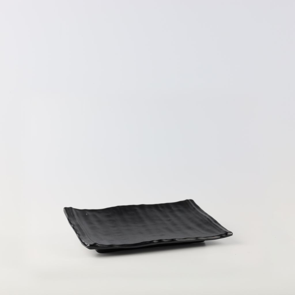 Dĩa Chữ Nhật Vân Nhám Mờ 8.15