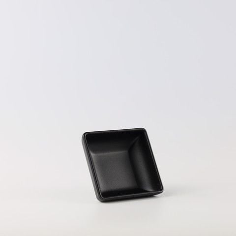 Matte square sauce dish 2.85