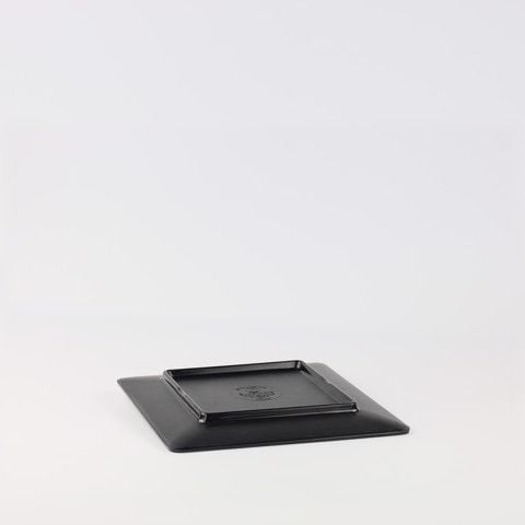 Matte square plate 9.5