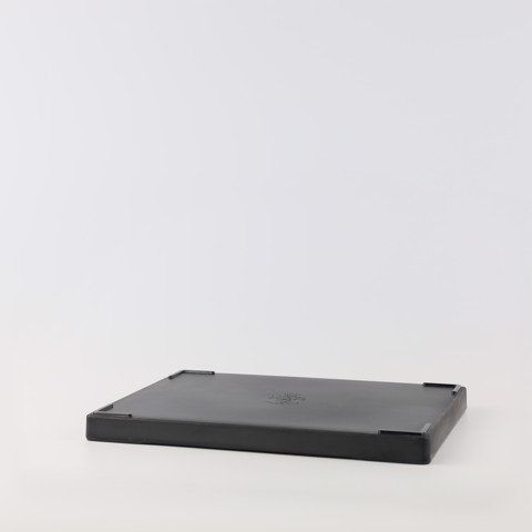 Wood texture retagular blurry matte tray 11.8