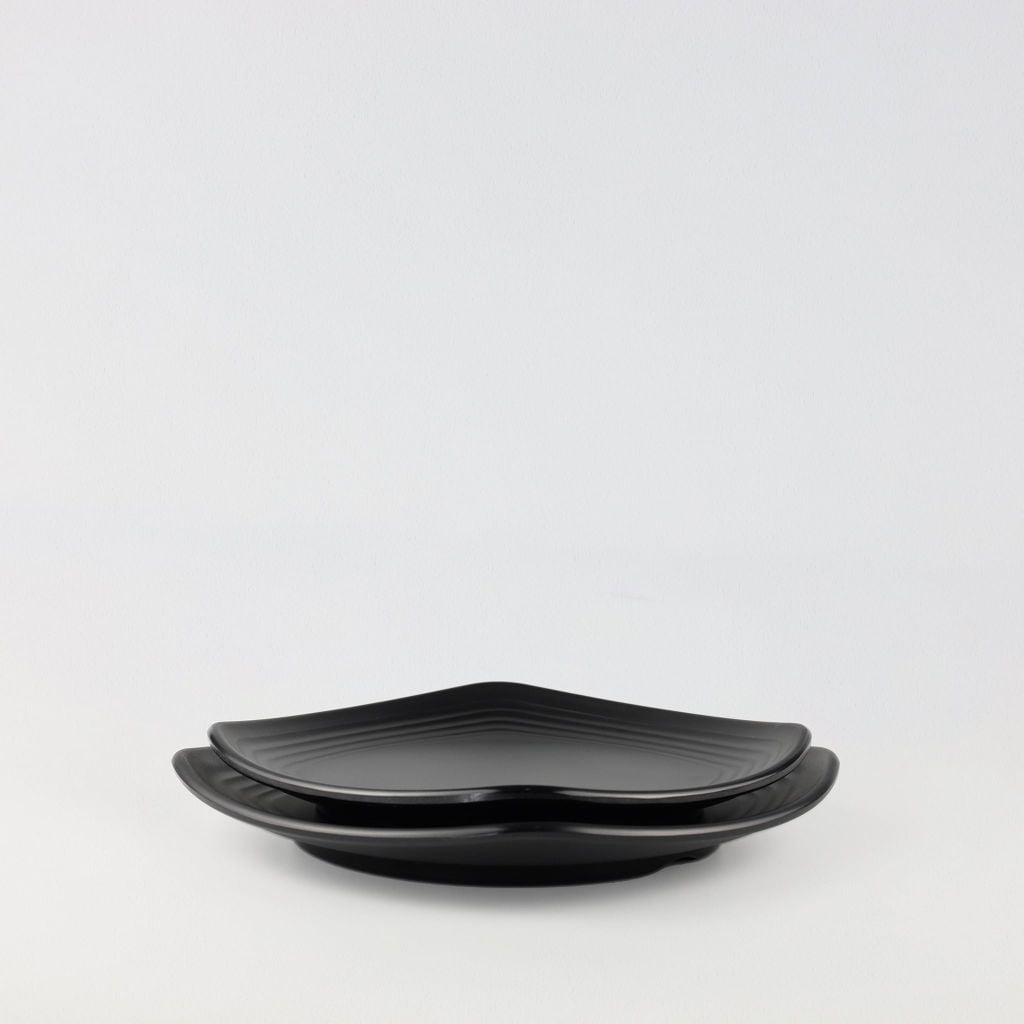 Dĩa Vuông Cạnh Tròn Nhám 9.5