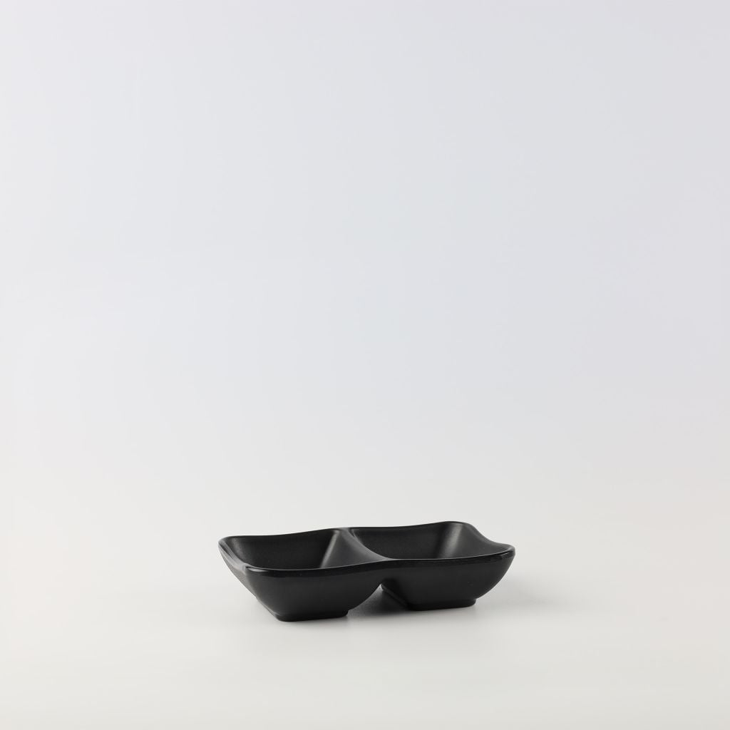 Dĩa Tương 2 Ngăn Nhám Mờ 5