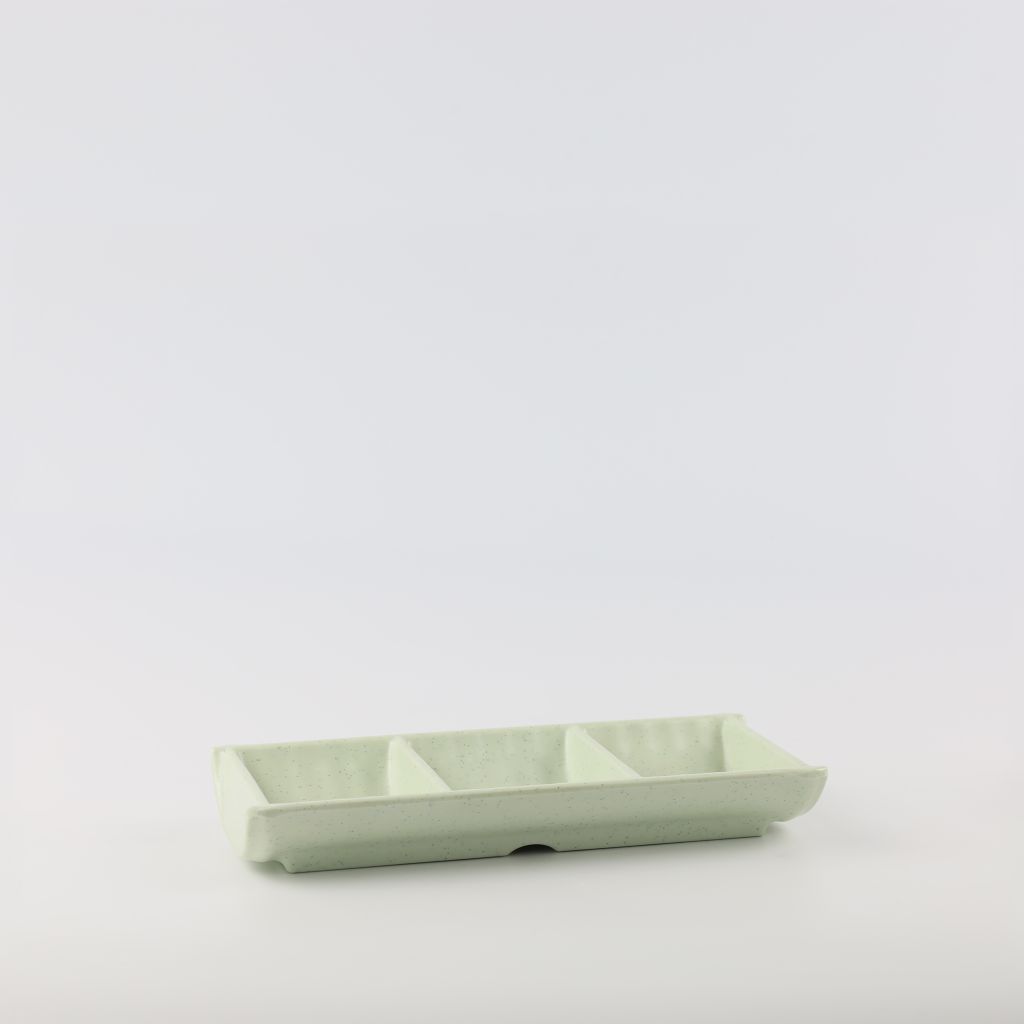 Dĩa Tương Nhám 3 Ngăn 7.5