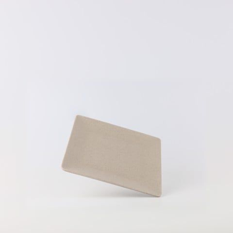 Matte square plate 8.5