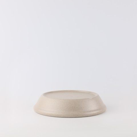 Matte round plate 9.8