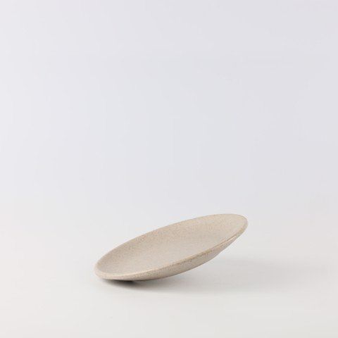 Matte coupe round plate 6