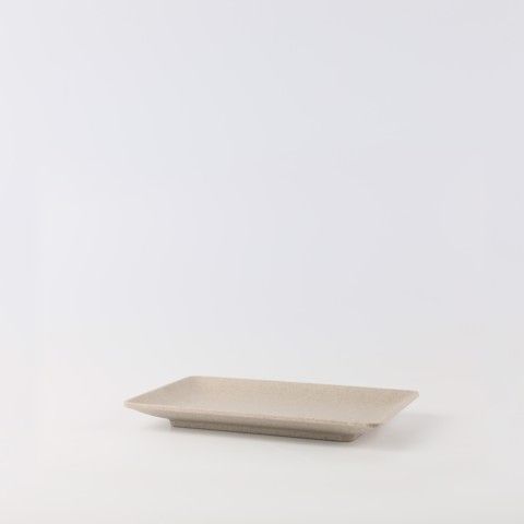 Matte rectangular plate 10