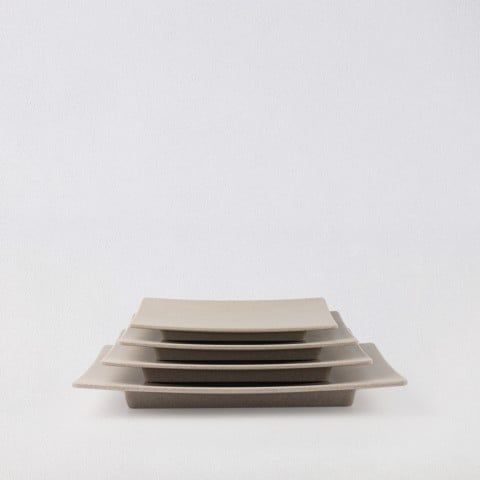 Sandy rectangular plate 10