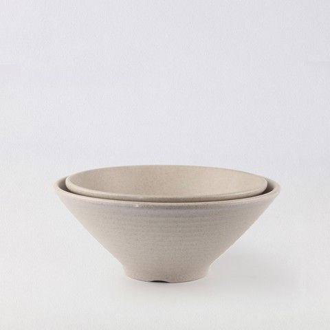 Matte round bowl 6