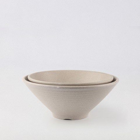 Matte round bowl 9