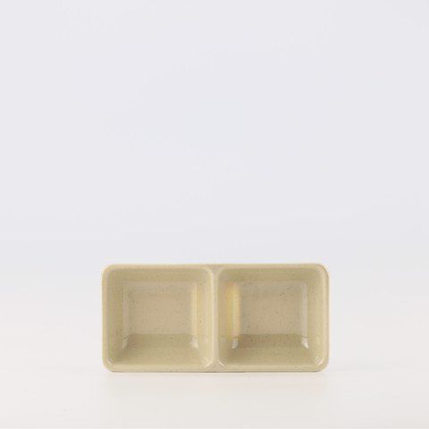 2-section sauce dish 5.7