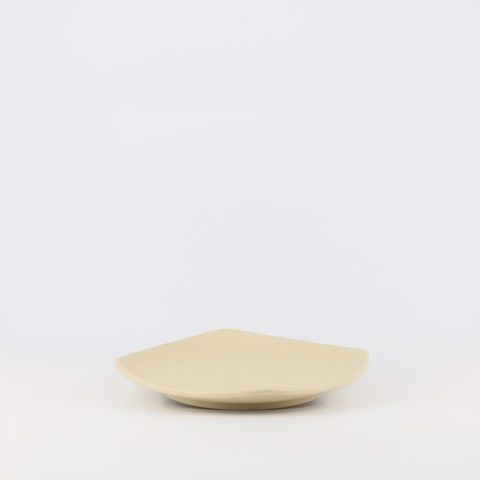 Matte square rounded edge plate 9.5