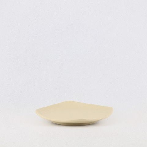 Matte square rounded edge plate 7.5