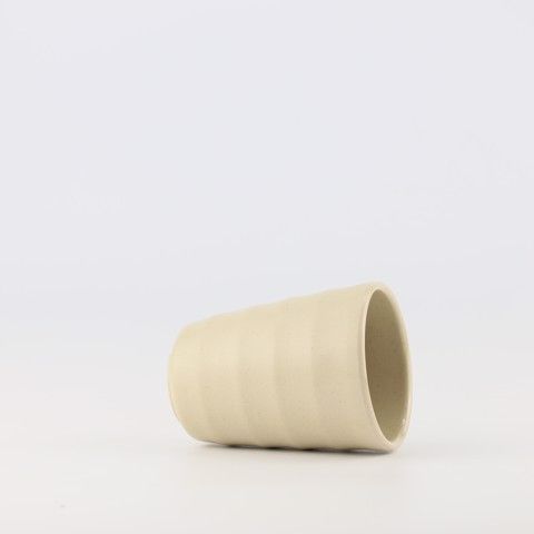 Matte wavy high tumbler 3.25