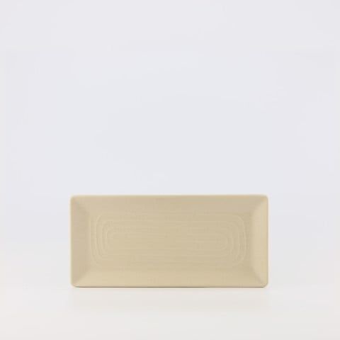 Matte rectangular plate 12
