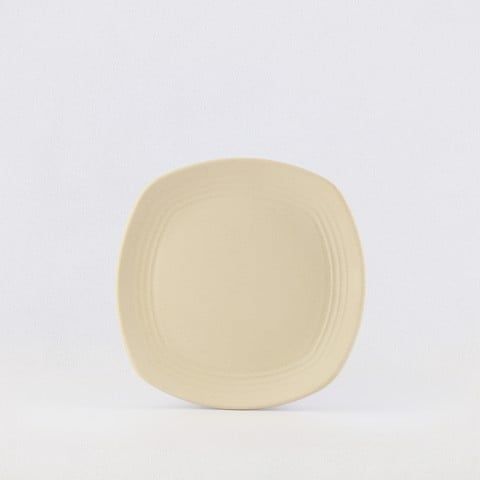 Matte square rounded edge plate 7.5