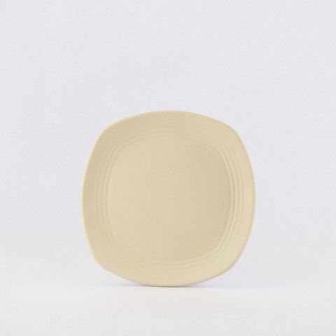 Matte square rounded edge plate 9.5