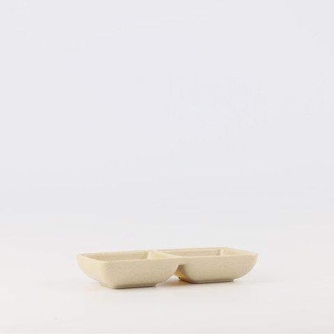 2-section sauce dish 5.7